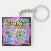 Los Angeles True Progress-Sleutelhanger Sleutelhanger (Achterkant)