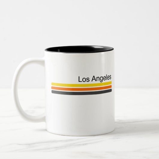 Los Angeles Tweekleurige Koffiemok (Links)