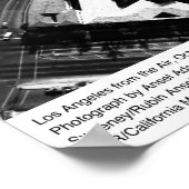 Los Angeles uit de lucht, 1966 Poster (Hoek)