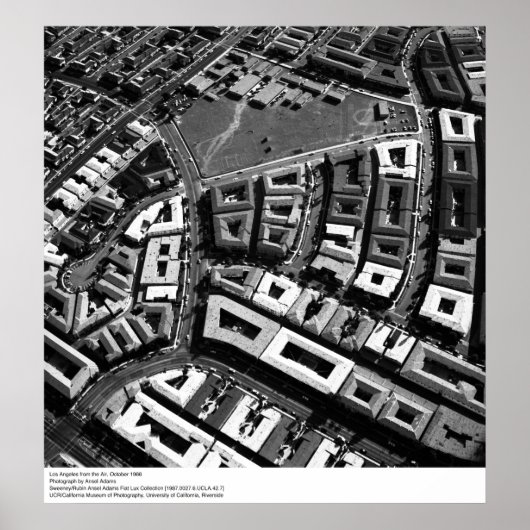 Los Angeles uit de lucht, 1966 Poster (Voorkant)