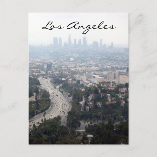 los angeles uitzicht briefkaart (Voorkant)