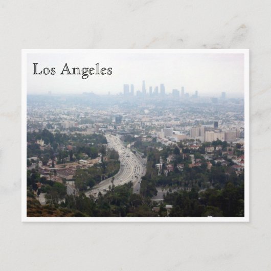 los angeles uitzicht briefkaart (Voorkant)