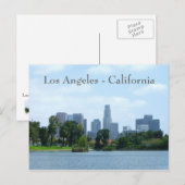 Los Angeles Uitzicht Briefkaart. Briefkaart (Voorkant / Achterkant)