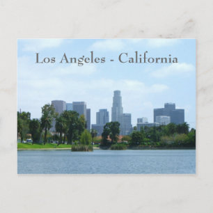 Los Angeles Uitzicht Briefkaart. Briefkaart