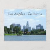 Los Angeles Uitzicht Briefkaart. Briefkaart (Voorkant)