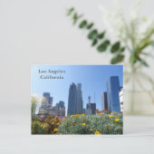 Los Angeles Uitzicht Briefkaart. Briefkaart (Staand voorkant)