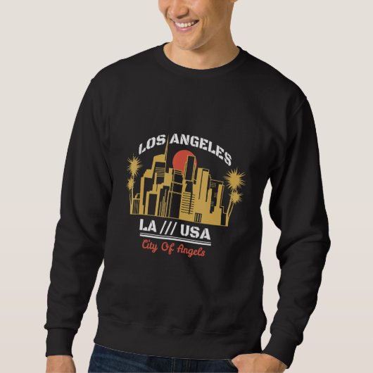 Los Angeles Vacation Holiday USA Trui (Voorkant)