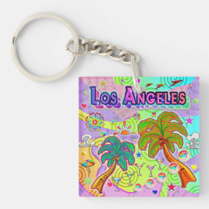 Los Angeles Vacation Target Sleutelhanger
