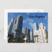 Los Angeles van de binnenstad Briefkaart (Voorkant / Achterkant)