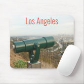 Los Angeles van Mulholland Drive Muismat (Met muis)