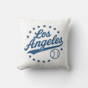 Los Angeles Vintage Baseball Logo Design – Classic Kussen