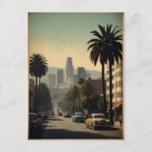Los Angeles vintage poster Briefkaart (Voorkant)