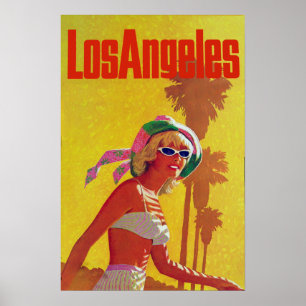 Los Angeles vintage-poster Poster