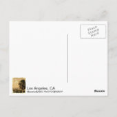 Los Angeles Vintage Style Postcard. Briefkaart (Achterkant)