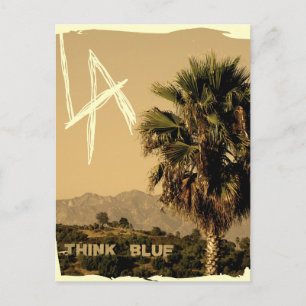 Los Angeles Vintage Style Postcard. Briefkaart