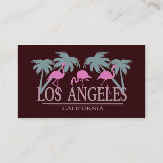 Los Angeles Visitekaartje (Achterkant)