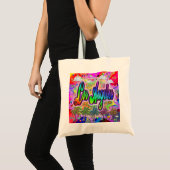 Los Angeles Vista Express-Canvas tas (Voorkant (product))