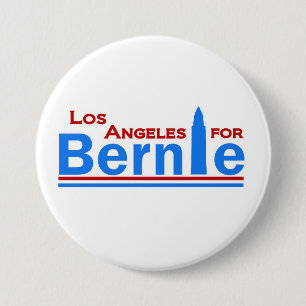 Los Angeles voor Bernie Ronde Button 7,6 Cm
