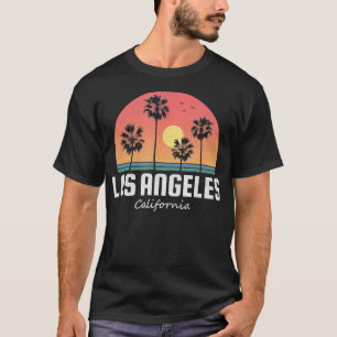 Los Angeles Vrouwen Mannen Kinder Vintage Retro Su T-shirt
