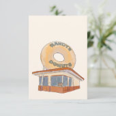 Los Angeles Waterverf wenskaart Bedankkaart (Staand voorkant)