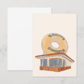 Los Angeles Waterverf wenskaart Bedankkaart (Voorkant / Achterkant)