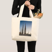 Los Angeles Watts Towers Grote Tote Bag (Voorkant (product))
