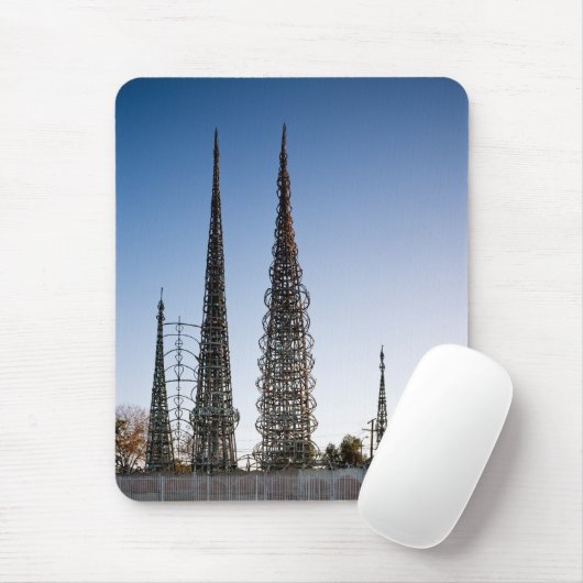 Los Angeles Watts Towers Muismat (Met muis)