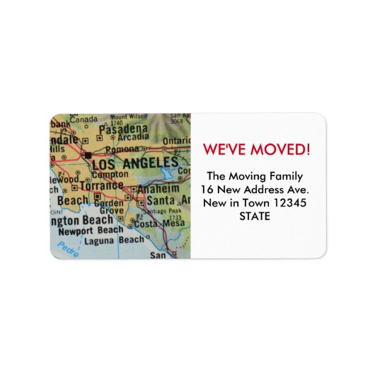 Los Angeles We hebben het label verplaatst (Voorkant)