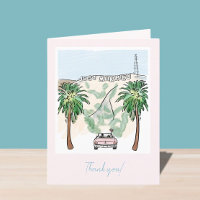 Los Angeles Wedding Dank je wel kaarten