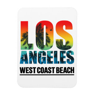 Los Angeles West Coast Beach Magneet