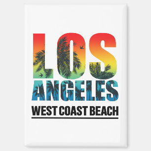 Los Angeles West Coast Beach Magneet
