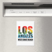 Los Angeles West Coast Beach Magneet (Insitu (Vaatwasser))