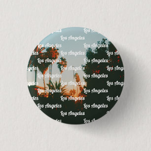 Los Angeles, West Hollywood Reis Souvenir Ronde Button 3,2 Cm