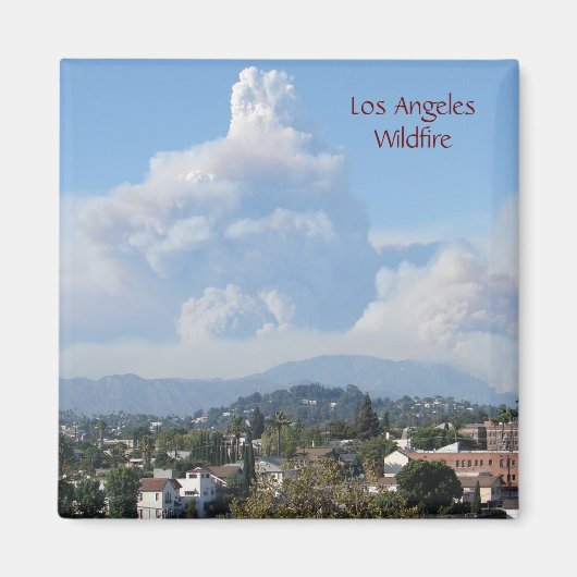 Los Angeles Wildfire Magnet! Dag. Magneet (Voorkant)
