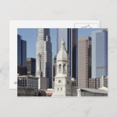 Los Angeles wolkenkrabber gebouwen op middags Briefkaart (Voorkant / Achterkant)