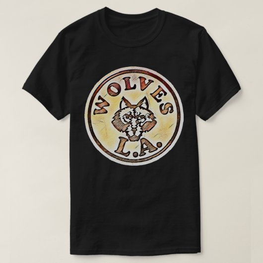 Los Angeles Wolves Voetbal T-shirt (Design voorkant)