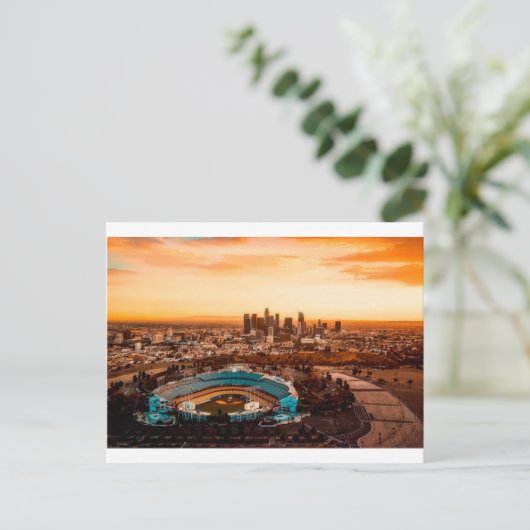 Los Angles Stadium Briefkaart (Staand voorkant)