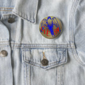 Los Banos 1984 Ronde Button 5,7 Cm (In situ)