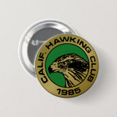 Los Banos 1985 Ronde Button 5,7 Cm (Voorkant /achterkant)