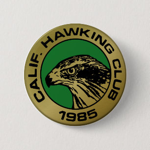 Los Banos 1985 Ronde Button 5,7 Cm