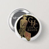 Los Banos 1989 Ronde Button 5,7 Cm (Voorkant /achterkant)