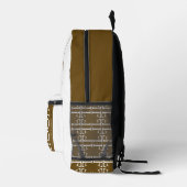 LOS BEDRUKTE RUGZAK (Rechts)