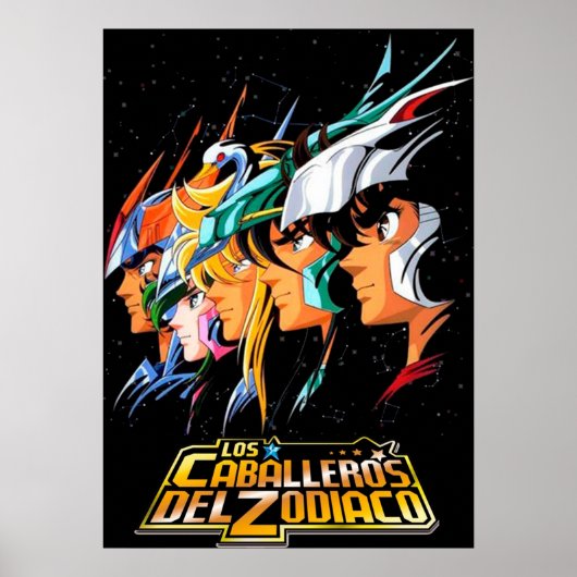 LOS CABALLEROS DEL ZODIACO POSTER (Voorkant)