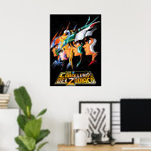 LOS CABALLEROS DEL ZODIACO POSTER (Thuiskantoor)