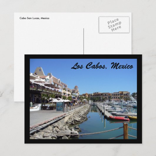 los cabos mex briefkaart (Voorkant / Achterkant)