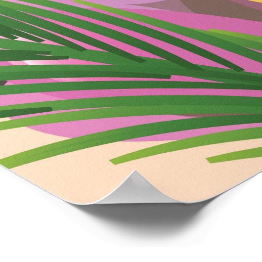 Los Cabos Mexico Beach poster (Hoek)