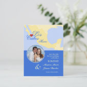 Los Cabos Mexico Save the Date Foto Aankondiging (Staand voorkant)