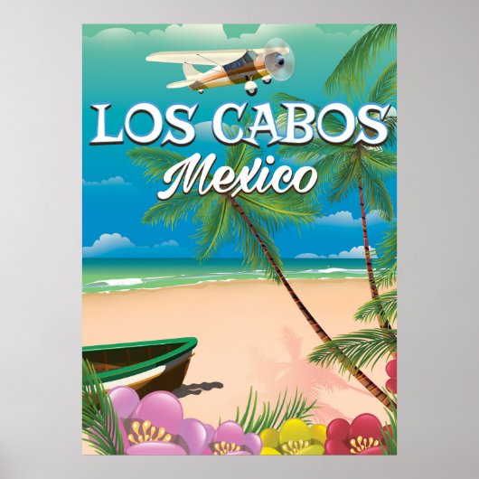 Los Cabos Mexico strandposter Poster (Voorkant)