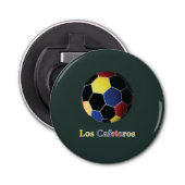 Los Cafeteros Button Flesopener (Voorkant)