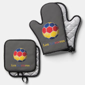 Los Cafeteros Ovenwant & Pannenlap Set (Voorkant / Achterkant)